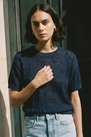 top ajour donkerblauw