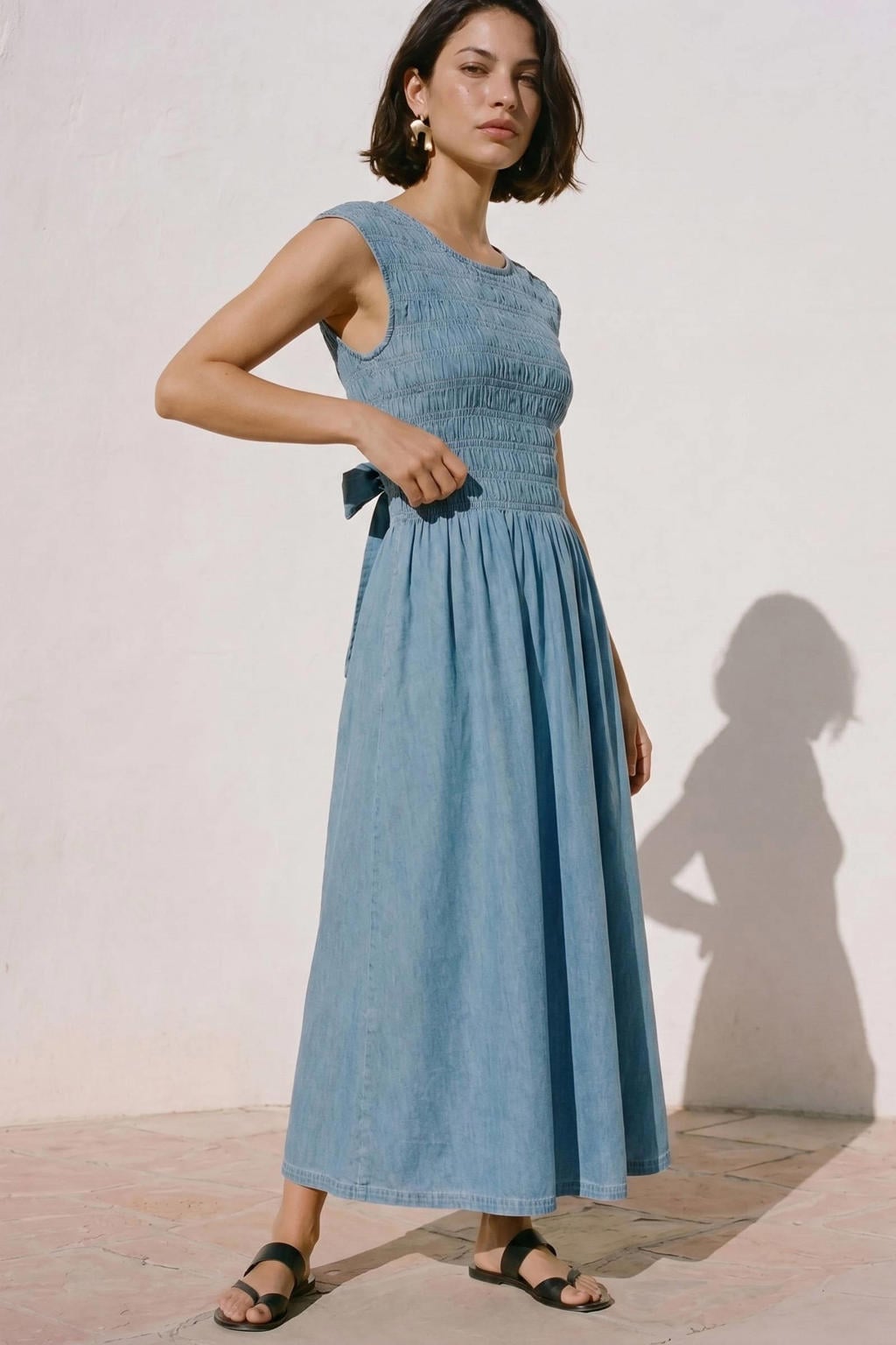 VERO MODA spijkerjurk medium blue denim