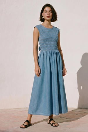 spijkerjurk medium blue denim