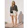 VERO MODA blouse met stippen bruin