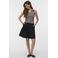 VERO MODA gestreepte top donkerbruin