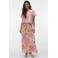VERO MODA maxi rok roze