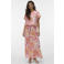 VERO MODA maxi rok roze
