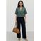VERO MODA cropped blazer - groen