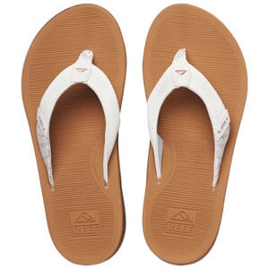 Santa Ana teenslippers wit