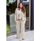 Zoso regular high waist casual broek groen