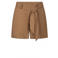 Zoso travelstof high waist casual short bruin