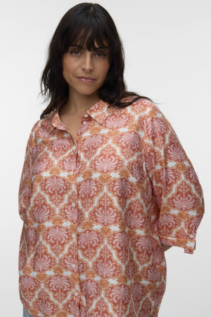 blouse oranje