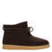 HUB Queen 2.0 S40 suède enkelboots - donkerbruin