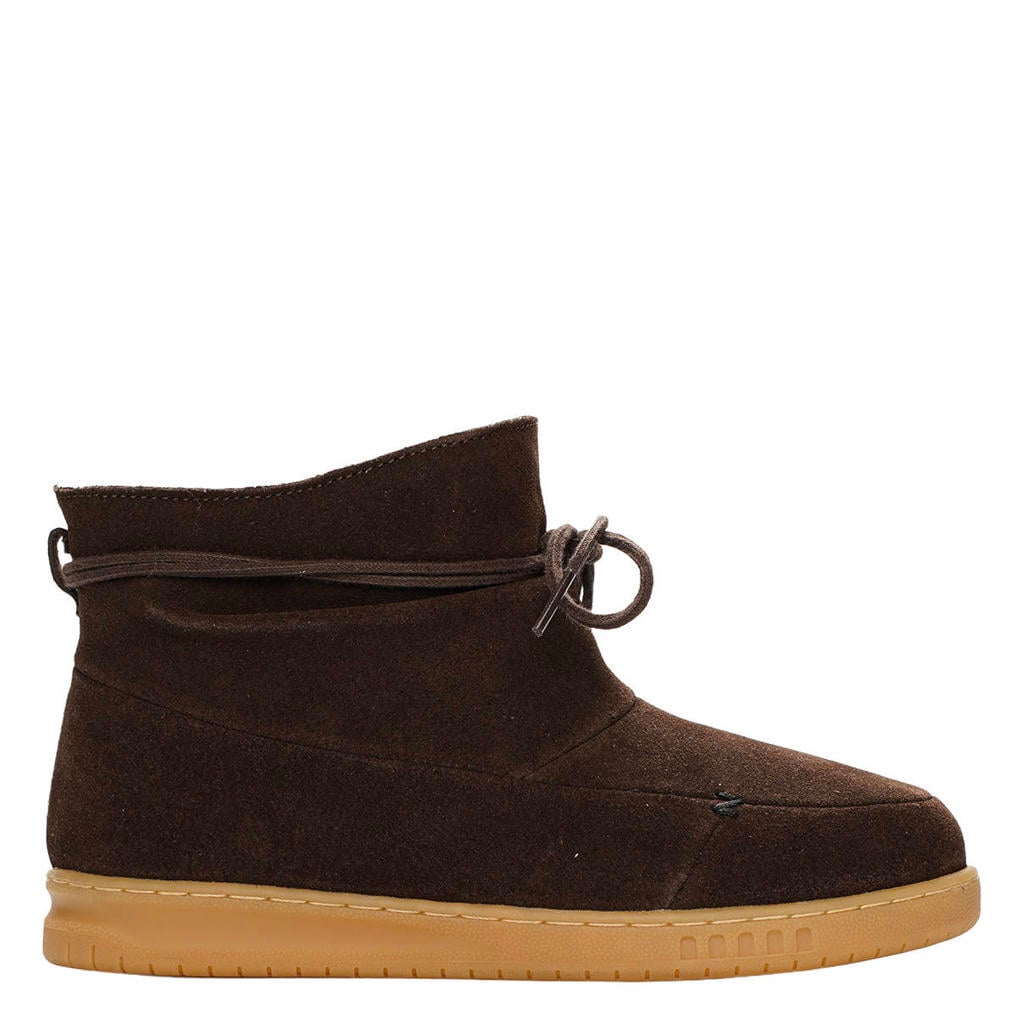 Donkerblauwe dames HUB Queen 2.0 S40 suède enkelboots -