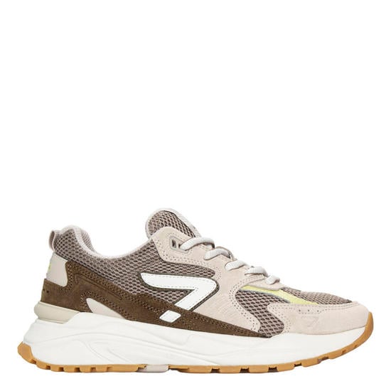 bruine sneakers dames