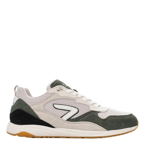HUB Glide 2.0 mesh sneakers beige/groen