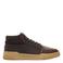 HUB Mark 2.1 leren sneakers - donkerbruin