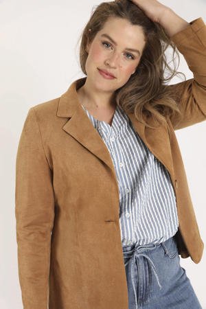 blazer Plus Size - camel