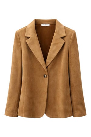 blazer Plus Size - camel