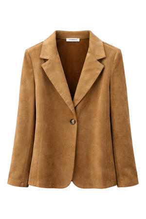 blazer Plus Size - camel