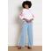 LOLALIZA gebloemde sweater wit