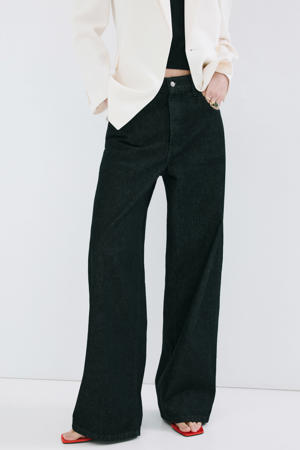 high waist balloonjeans zwart