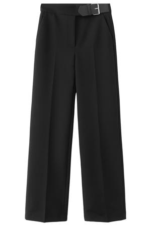 pantalons met ceintuur zwart