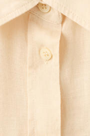 thumbnail: Mango blouse linnen lichtgeel