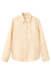 thumbnail: Mango blouse linnen lichtgeel