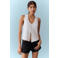 MANGO TEEN short black denim