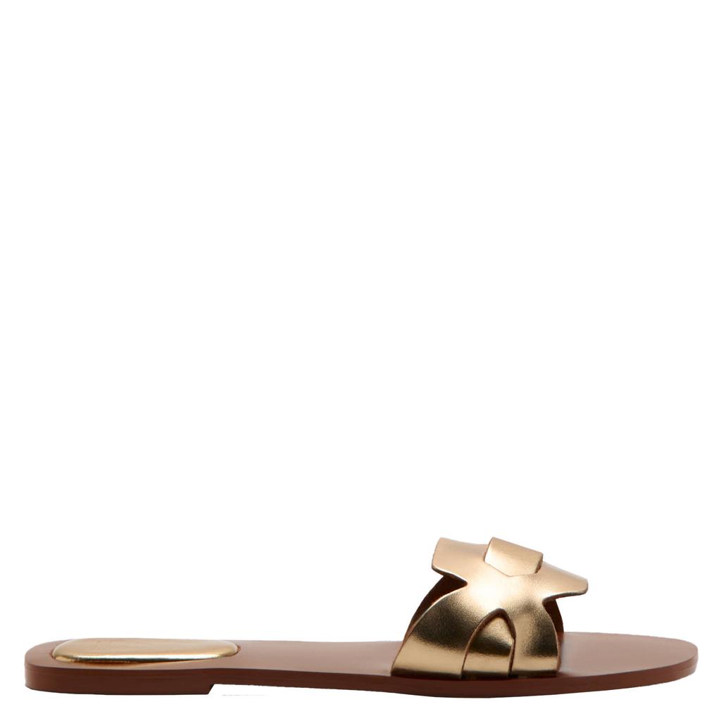 Gouden meisjes MANGO TEEN leren sandalen
