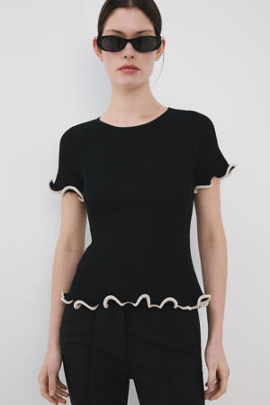 T-shirt zwart
