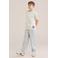 WE Fashion wide leg casual broek lichtgrijs