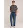 WE Fashion Blue Ridge barrel jeans donkerblauw