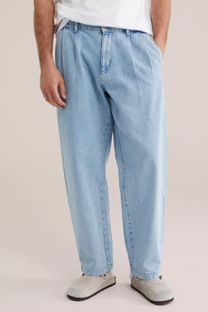 loose fit jeans lichtblauw