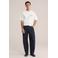WE Fashion Blue Ridge loose fit jeans donkerblauw