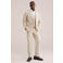 WE Fashion colbert met linnen beige