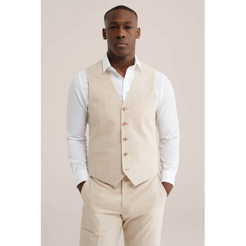 WE Fashion gilet beige afbeelding