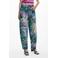 Desigual gebloemde barrel jeans multi