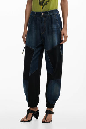 barrel jeans medium blue denim
