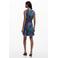 Desigual korte jurk met all over print multicolor