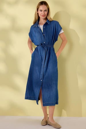 spijkerjurk dark blue denim