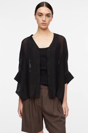 blouse zwart
