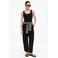 comma singlet zwart