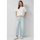 s.Oliver high waist wide leg jeans light blue denim