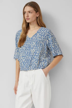 top blauw