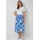s.Oliver midi rok blauw