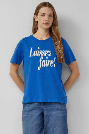 T-shirt blauw