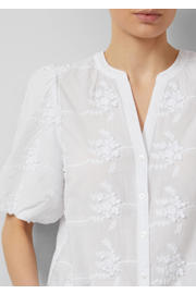 thumbnail: s.Oliver geborduurde blouse wit