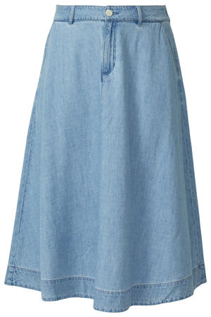 spijkerrok light blue denim