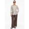comma gestreepte blouse wit