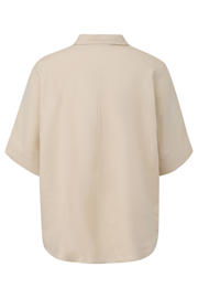 thumbnail: comma blouse met linnen beige