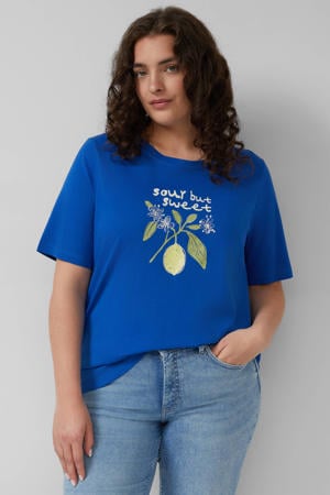 T-shirt blauw