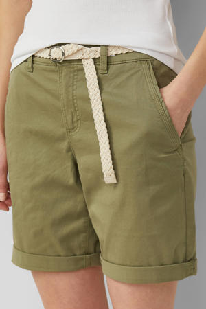 s.Oliver Shorts van katoenen stretch in oranje, 5959 blauw, 48